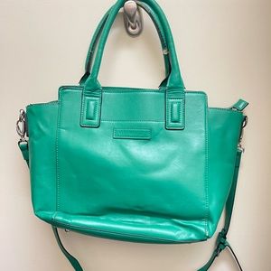 Green Vera Bradley Tote Bag